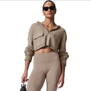 ALO Yoga knit hoodie